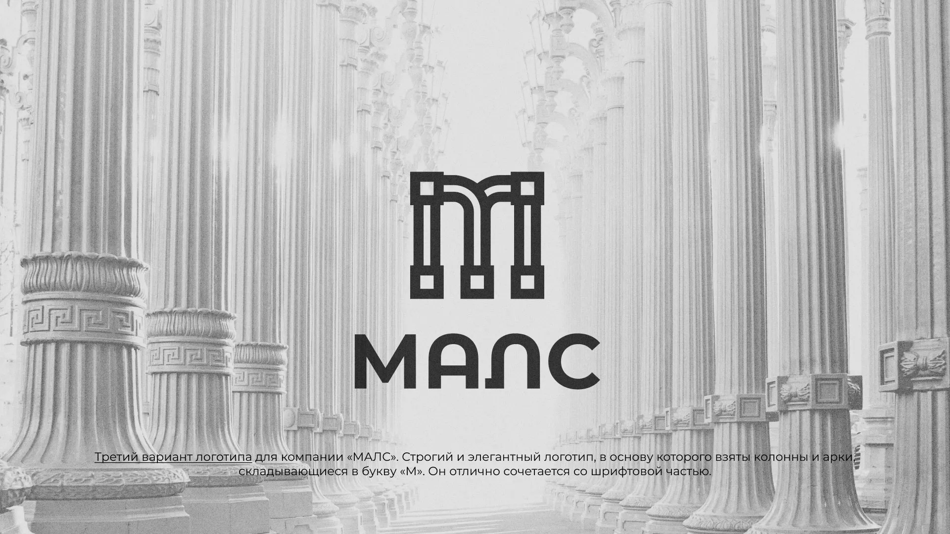 Разработка логотипа компании «МАЛС» в Соль-Илецке